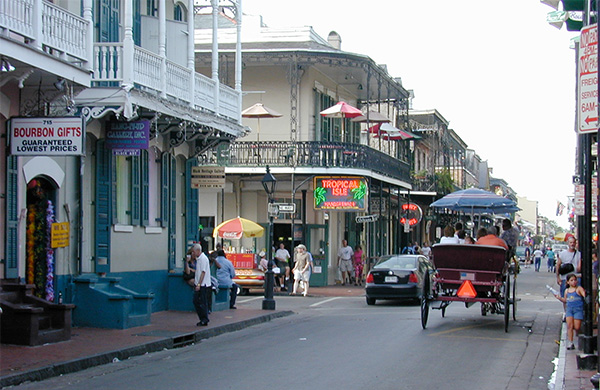 voyage de Michel à New Orleans